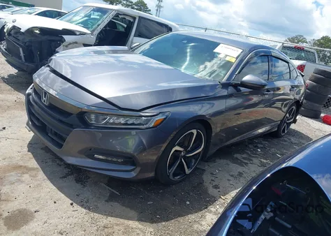2018 Honda Accord Sport из США, поврежденный, VIN 1HGCV1F37JA122227